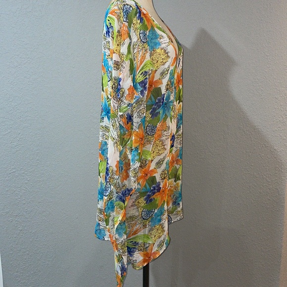 Tommy Bahama Chiffon Coverup Tunic size M NWOT - Picture 5 of 11